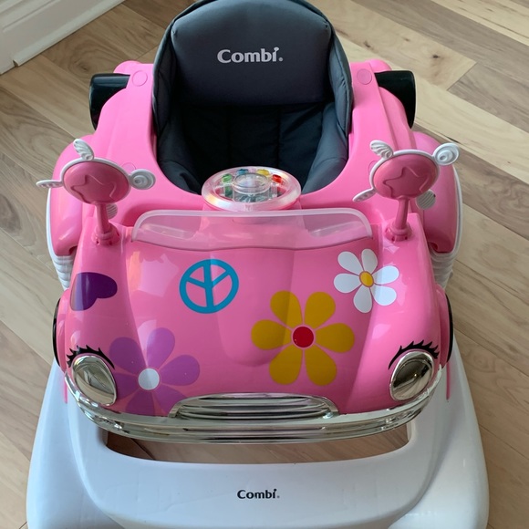 combi walker pink